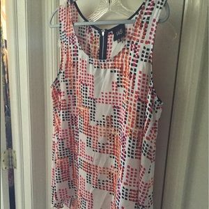 W5 Polka Dot Print Top